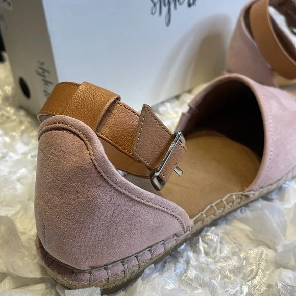 Style Co Pink Flats Size 7 - Picture 4 of 6